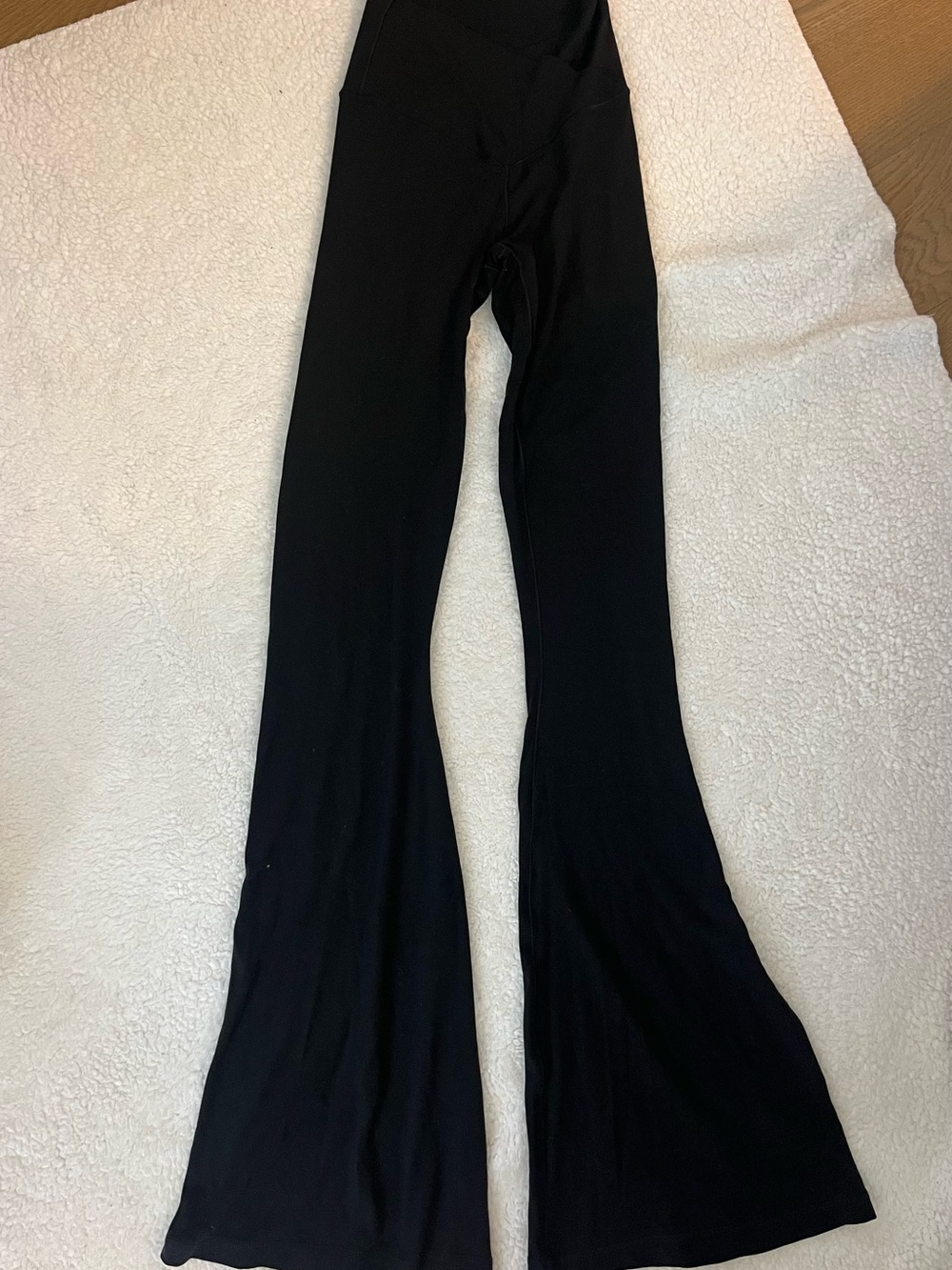 aerie Black Flare Leggings